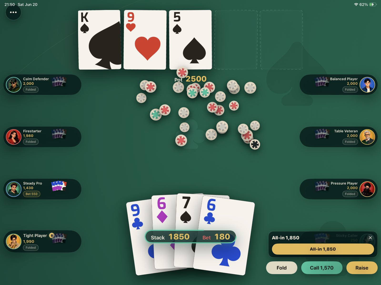 Peekr iPad solo practice table